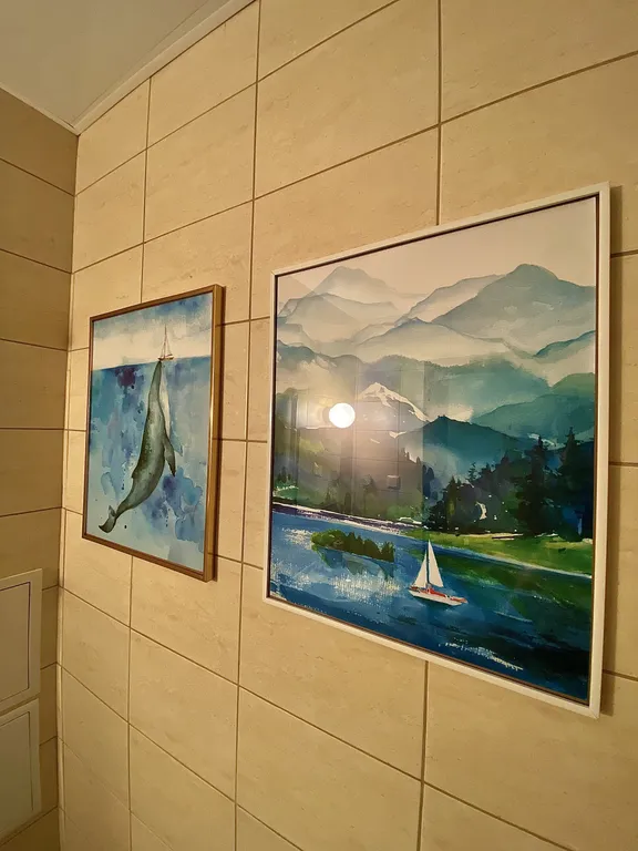 Арт-мансарда n2 с панорамным видом на водохранилище