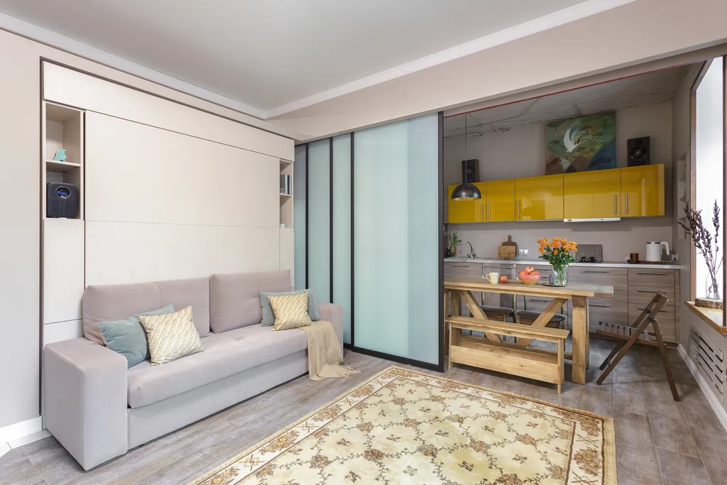 Квартира Квартира Дизайнерская трешка с проектором недалеко от центра — Пушкин