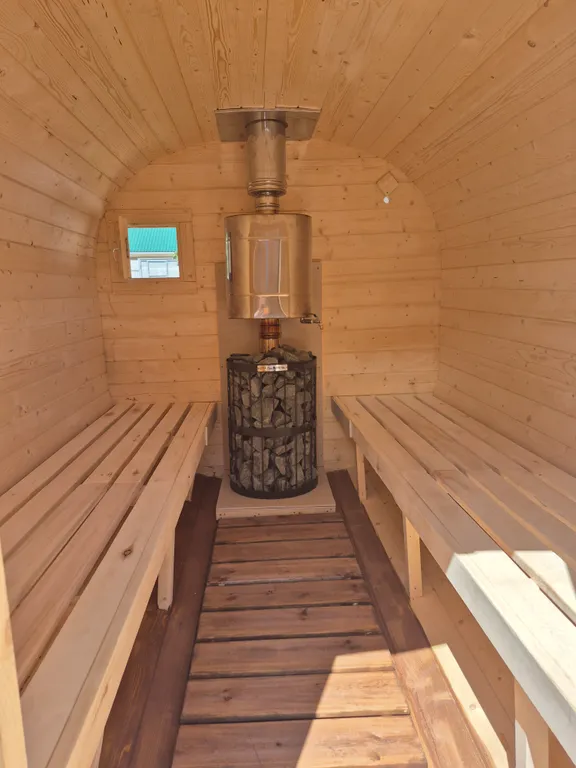 Уютный домик с баней у реки