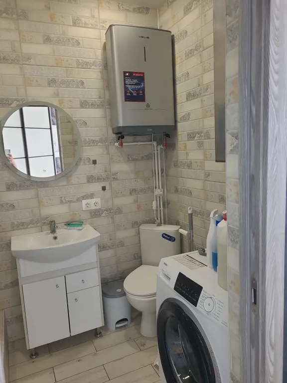 Студия с видом на море и горы