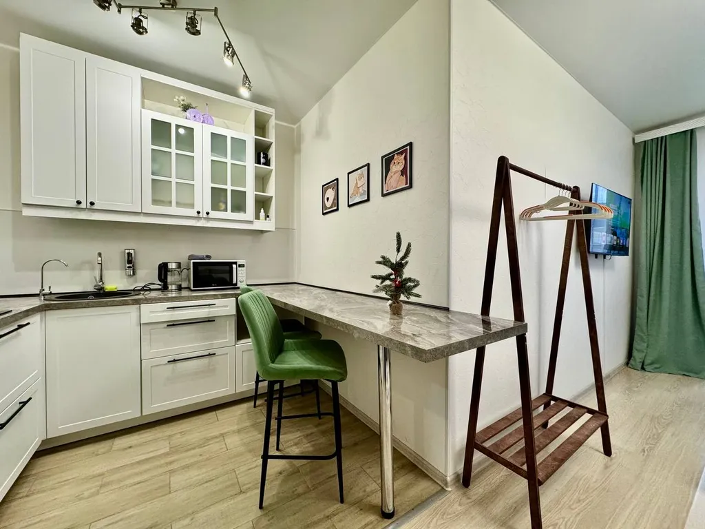 Уютная студия на 7 этаже