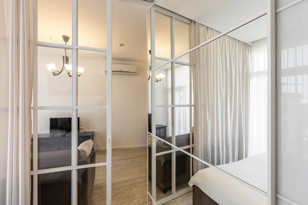 Апартаменты Барселона-Парк с видом на город с балконом