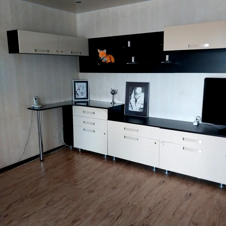 Квартира в новом доме с медведем