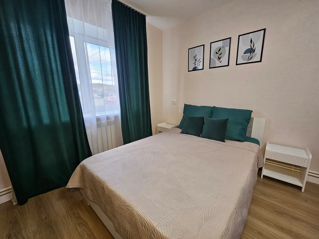 Двухкомнатная квартира не далеко от центра в новом доме