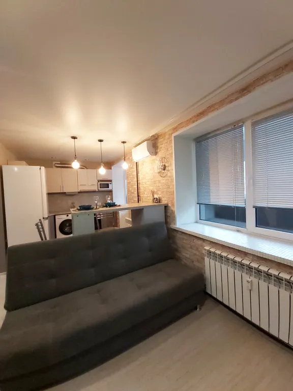 Комфортная студия в Арбековской заставе на 10 этаже.