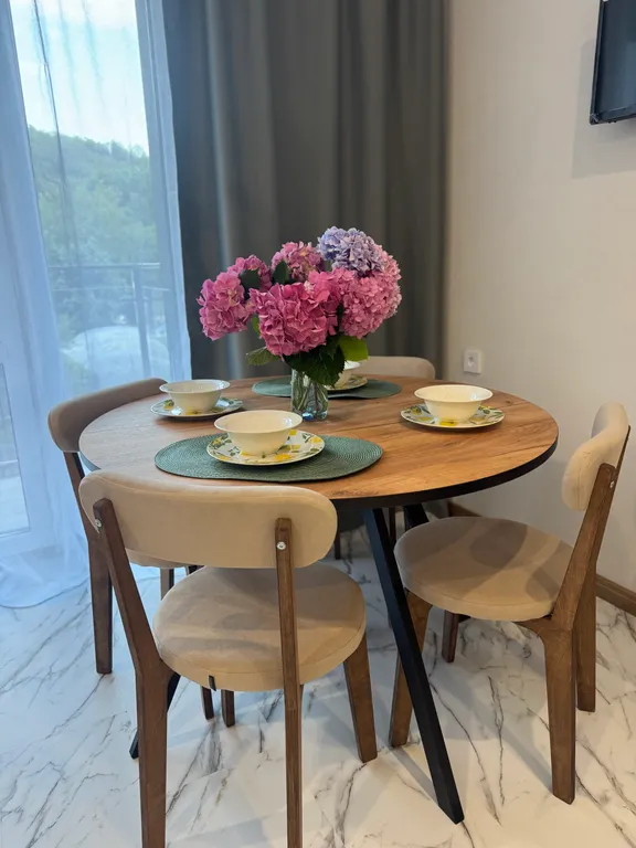 Квартира Квартира Уютные апарты с бассейном ЖК Чайный берег — Сочи