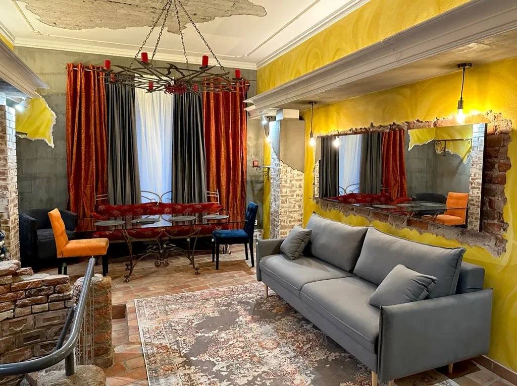 Двухэтажные апартаменты Лофт на Кутузова