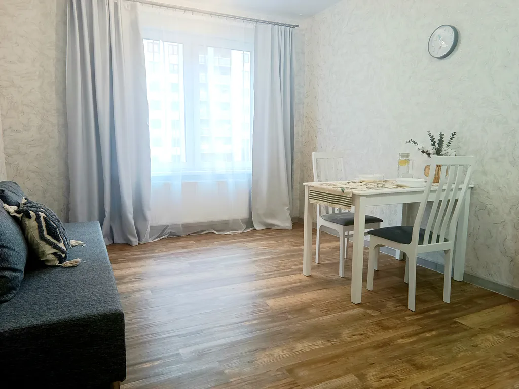 Комфортная евро двухкомнатная квартира в новом ЖК ждет своих гостей