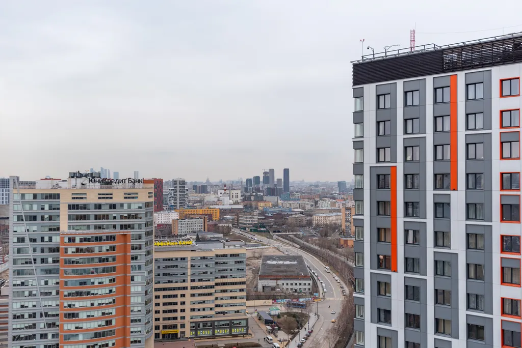 Квартира Двухместные апартаменты с видом на город — Москва