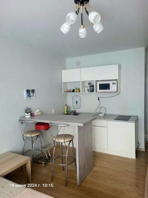 Уютная трёхместная студия недалеко от метро