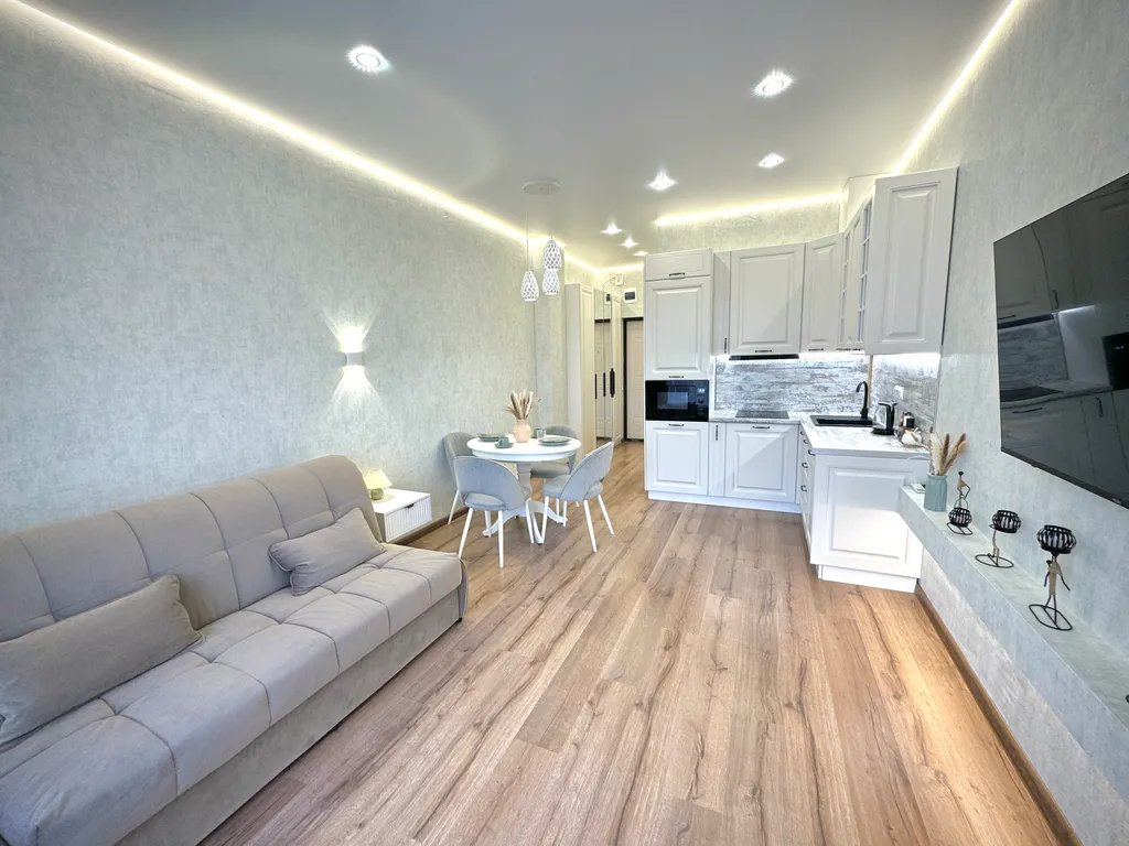 Уютная квартира - студия с видом на горную реку