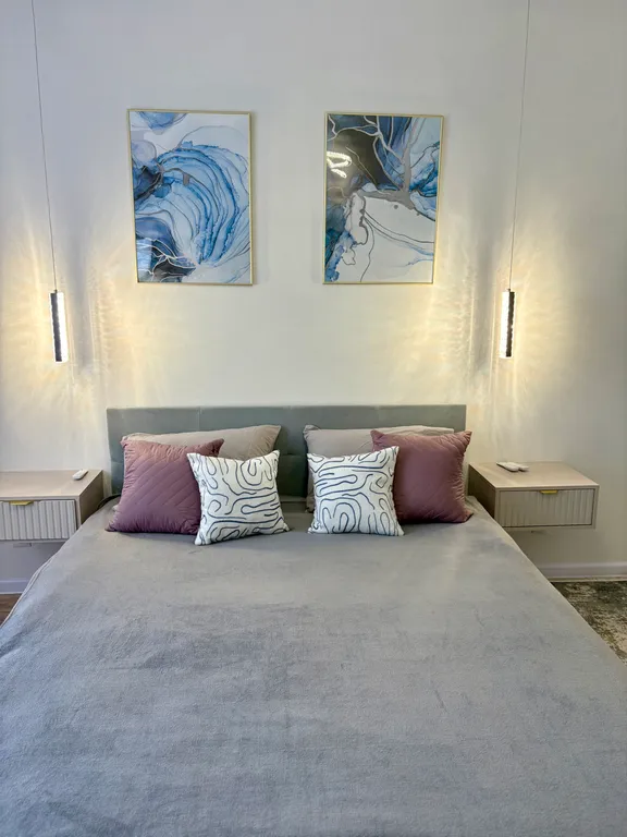 Двухкомнатная квартира рядом с аквапарком и ТЦ до 6 гостей