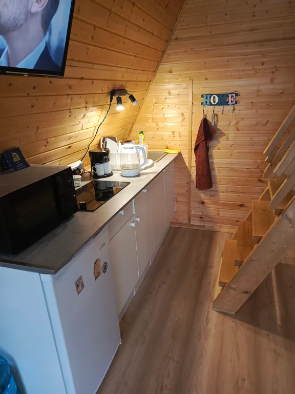 Дом в стиле A-Frame с сауной