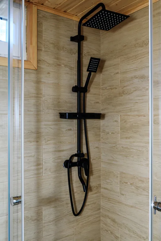 А-фрейм с видом на горы