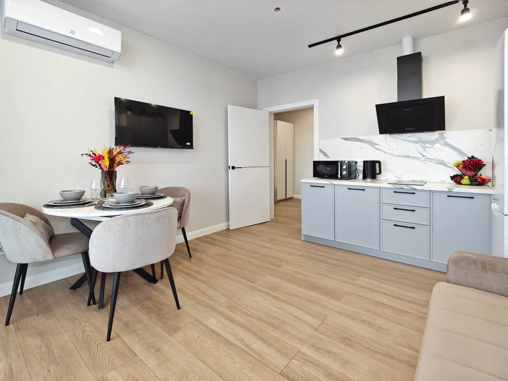 Квартира Квартира в 3х минутах от пляжа с видом на море — Анапа