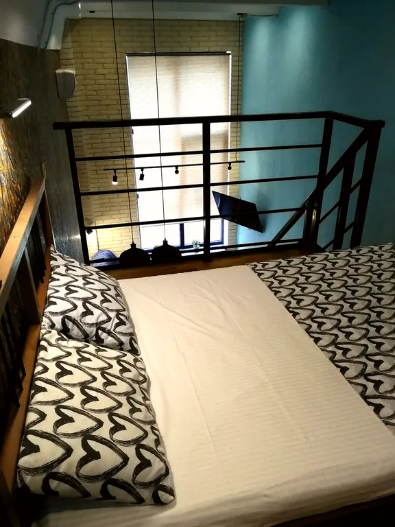 2-этажная студия в стиле Лофт, рядом с набережной реки Волга