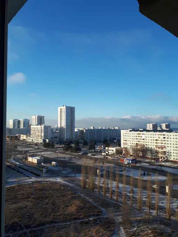 1-комнатная в центре, шикарный вид на город