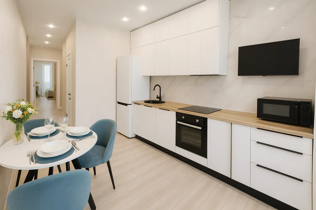 Квартира Квартира Комфорт и удобство в каждой деталиЖигулина роща возле ТЦ Меганом — Мирное