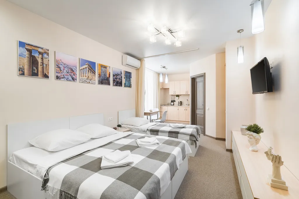 Квартира Апартаменты Panorama с балконом — аренда посуточно в Нижний Новгород