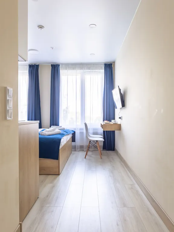 Квартира Квартира Уютная студия на Чёрной речке — Санкт-Петербург