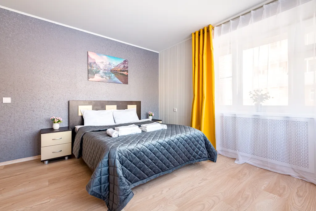 Квартира Комфортные апартаменты у залива, кондиционер, гостиничный сервис — аренда посуточно в Чебоксары