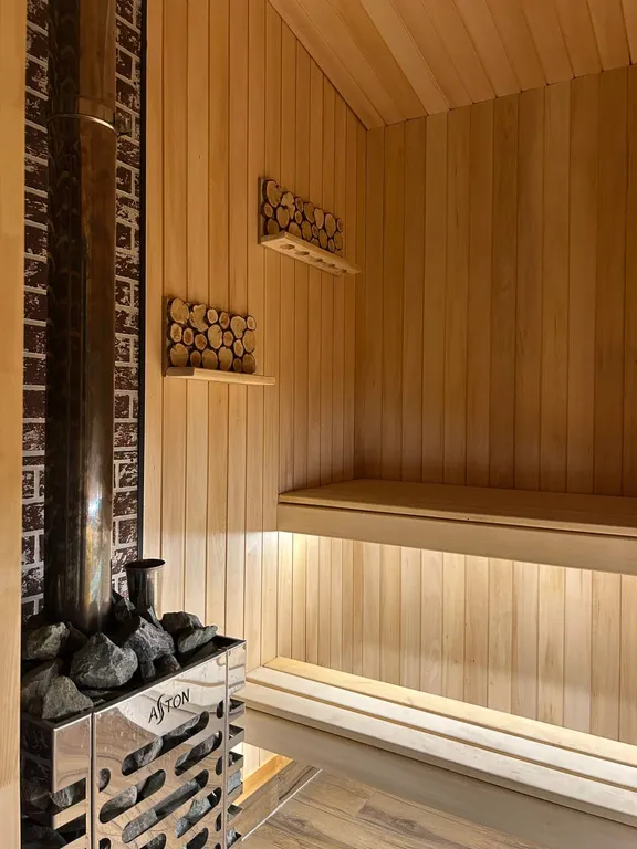 Дом 64m2 — чан, кухня, Wi-Fi