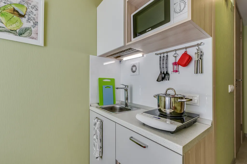 Квартира Квартира Студия у метро — Санкт-Петербург