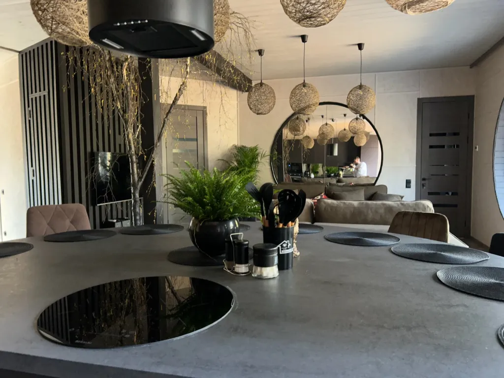 Вилла Луна с сибирским чаном и сауной с панорамным круглым окном