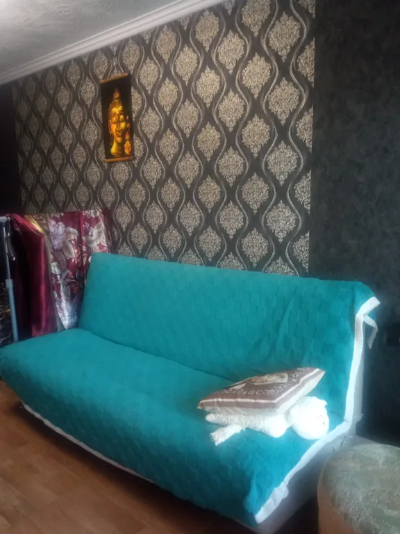 Уютная однокомнатная квартира, с видом на море, без балкона