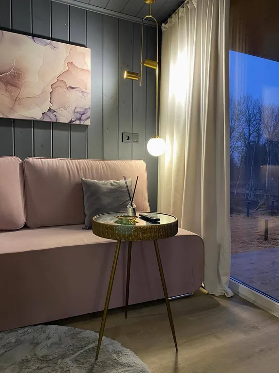 Шале с баней и сибирским чаном с подсветкой 3.0