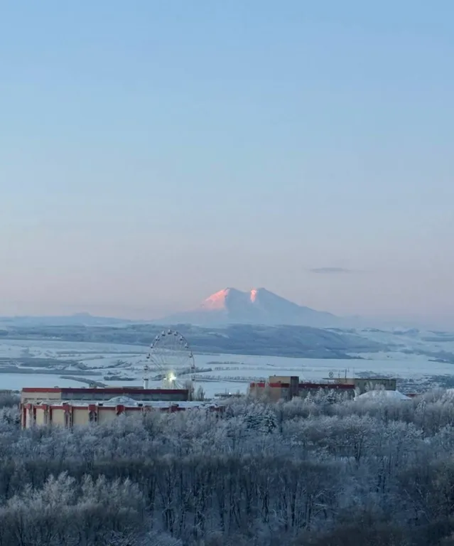 Уютная квартира с видом на Эльбрус
