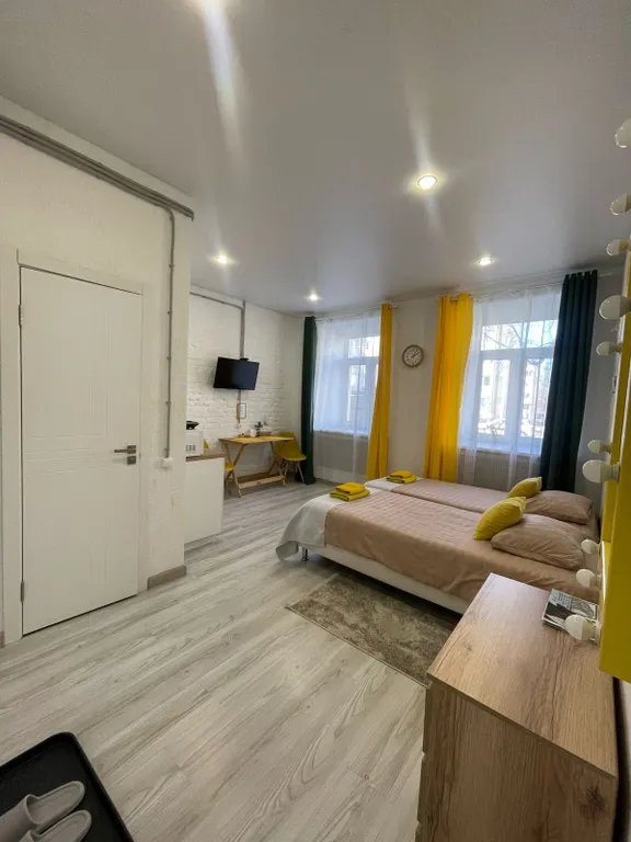 Квартира Уютная студия недалеко от центра города — аренда посуточно в Ярославль