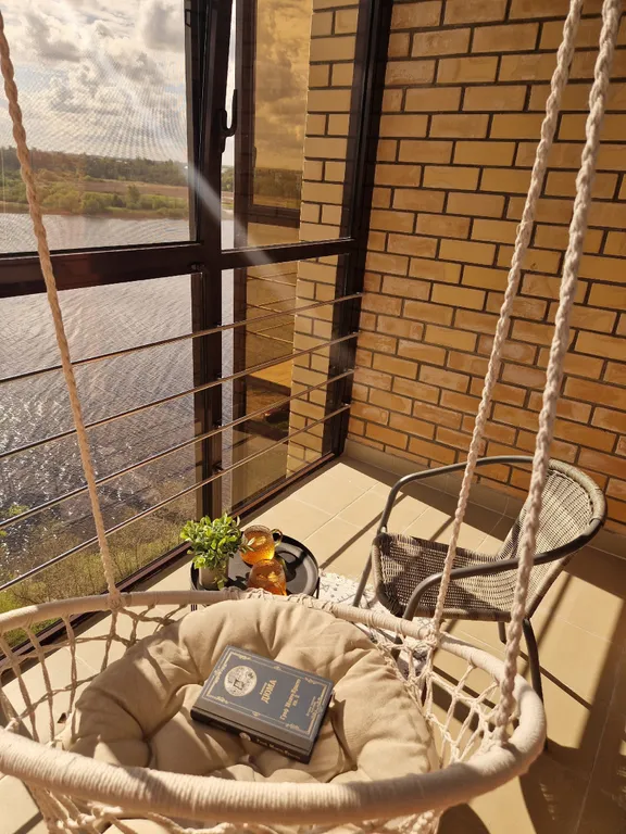 Уютная квартира с видом на реку