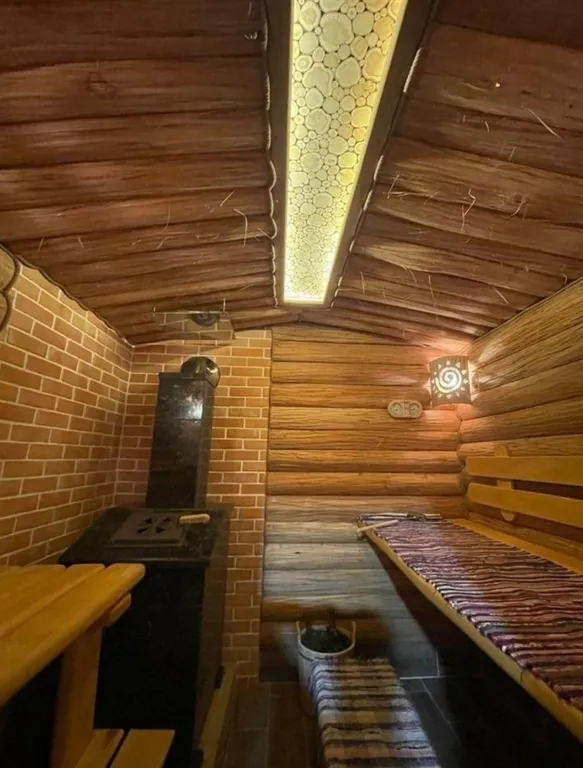 Коттедж Загородный дом "Тотем Камчатка" с термальным бассейном, баней и чаном — Термальный