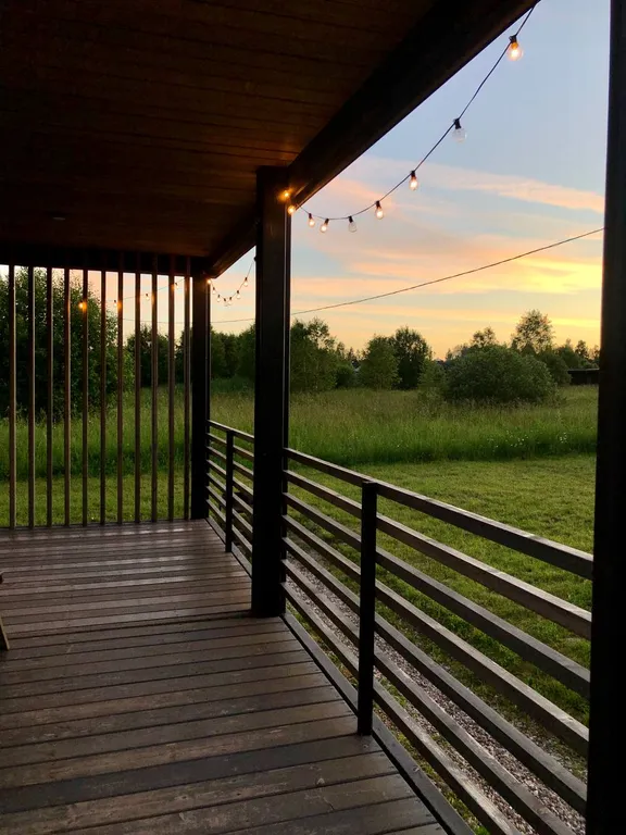 Коттедж Дом с панорамными окнами — Можайск