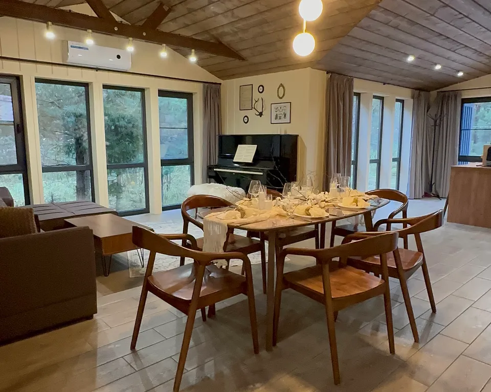 Дом с сауной и купелью в Подмосковье