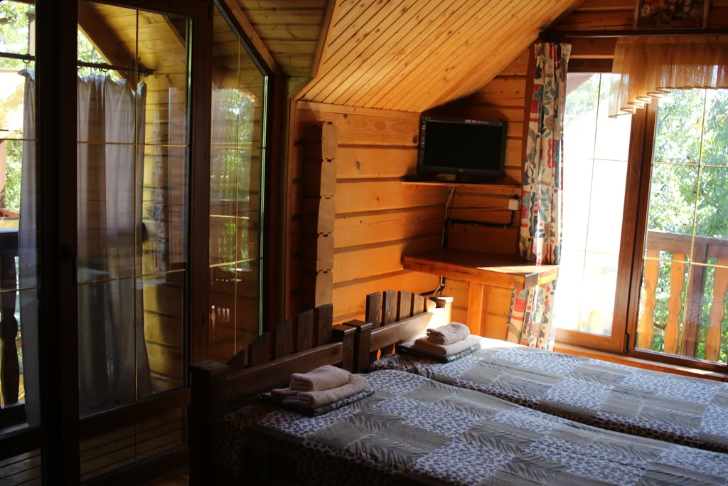 Трёхместный номер с видом на море