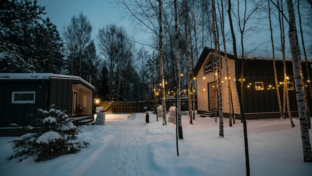 Дом с русской баней и термо-бассейном
