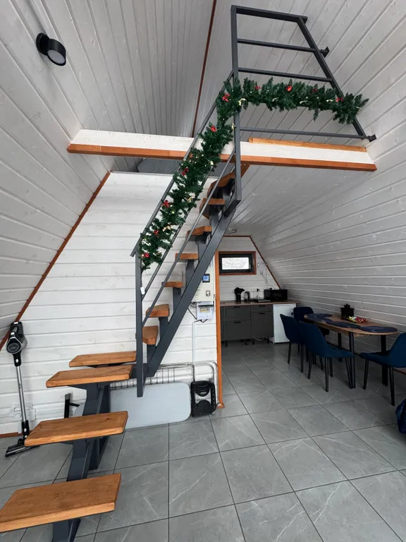 Дом 36m2 — чан, теплый пол, 4 спальных места