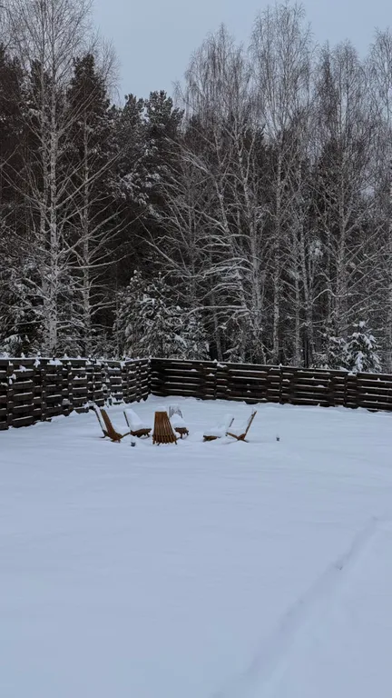 Шале с баней на дровах
