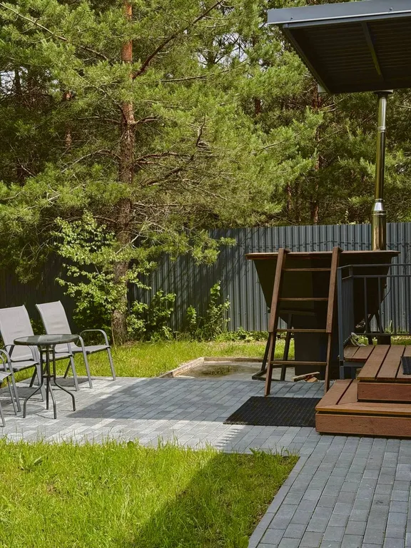 Гостевой дом рыбака с русской баней и банным чаном на терр-и минибазы