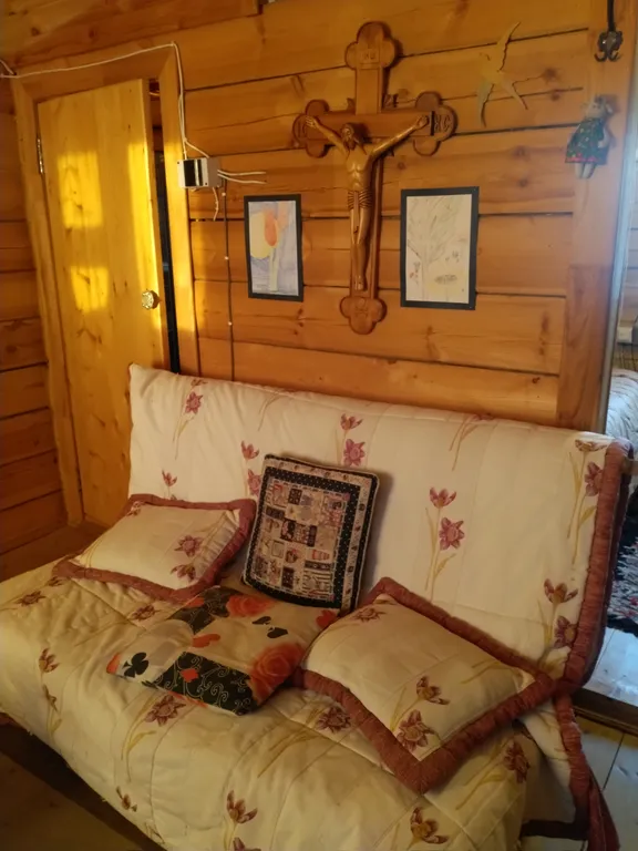 Дом с сауной и мангалом