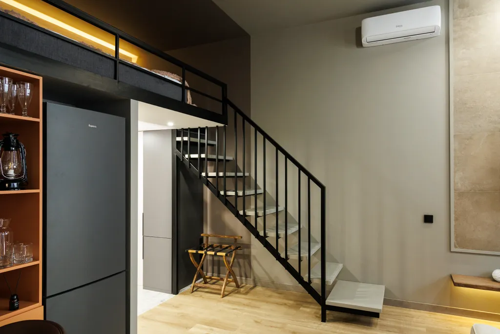 Двухуровневая квартира Капибара с видом на закат