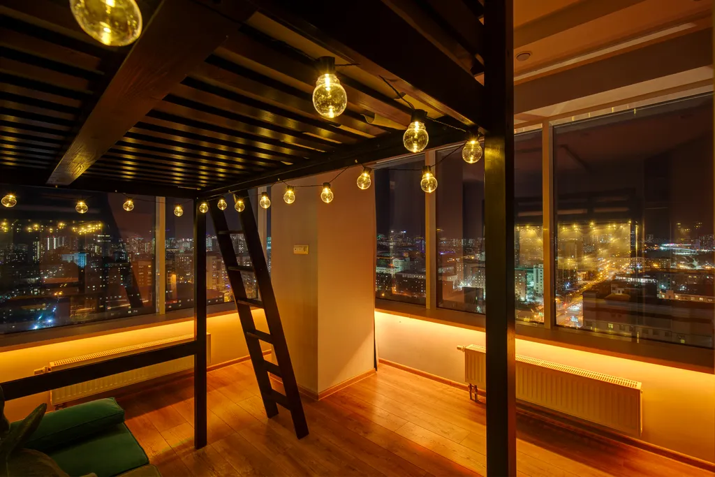 Апартамент с панорамным видом "Огни Екатеринбурга"