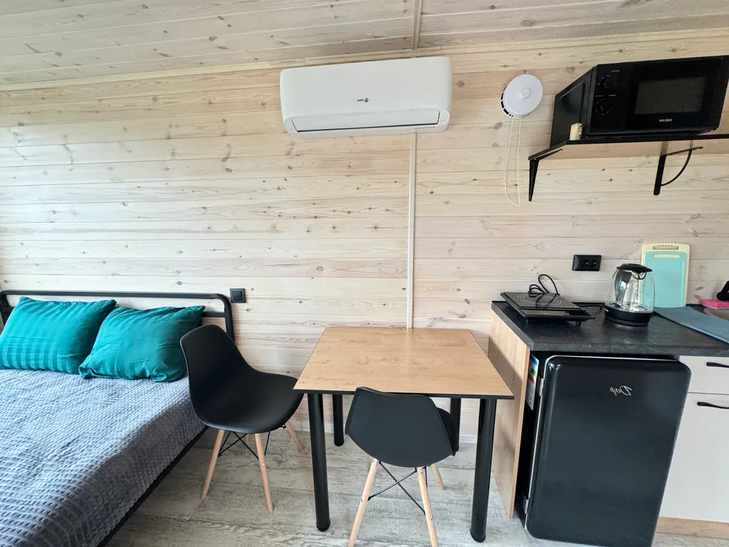 Домик с видом на горы