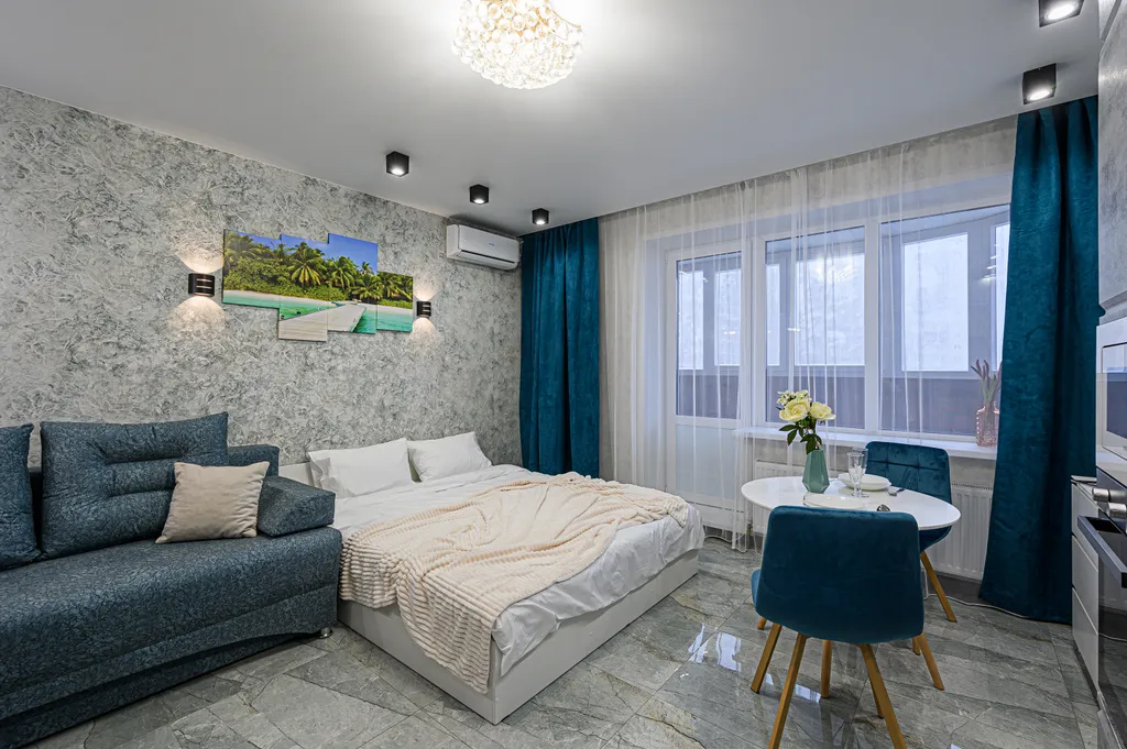 Квартира Квартира "Степаненков" Просторная студия для 4 гостей — Новосибирск