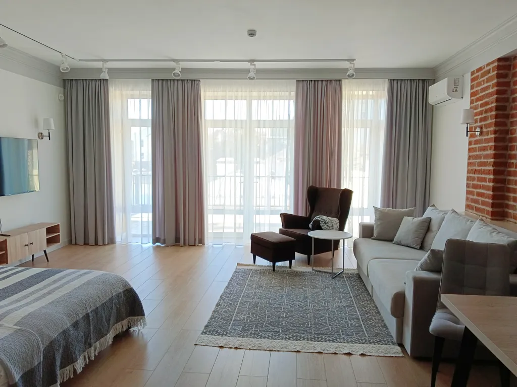 Студия с сауной