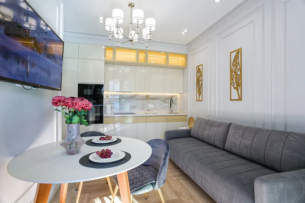 Квартира Симфония с двумя балконами и видом на море