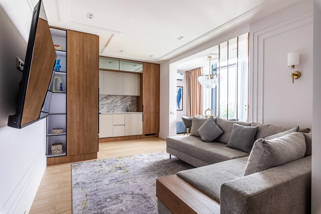 Апартаменты с видом на Кремль