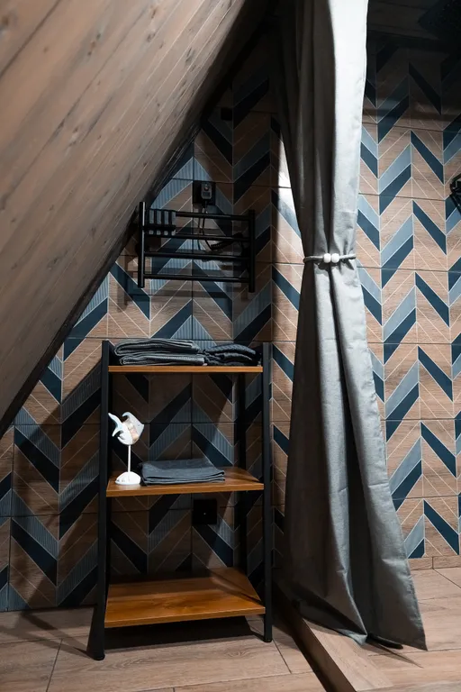 Дом А-Фрейм с террасой №2